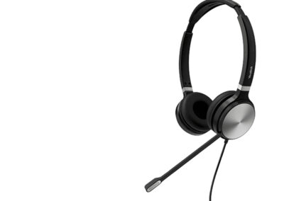 Yealink YHS36 Dual RJ9 Wired On-Ear Headset